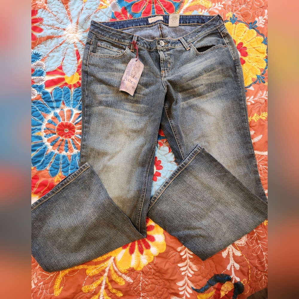 Vintage Paris blues denim jeans women's 17